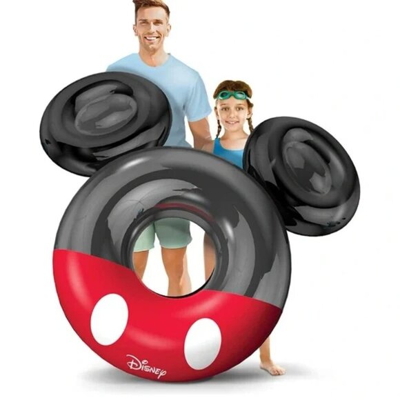 Disney Pool Float Party Tubes by GoFloats Mickey New in box - Picture 2 of 2